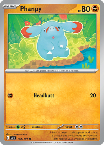 102/191 - Phanpy - [Common]