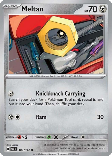 103/142 - Meltan - [Common] - Reverse Holo