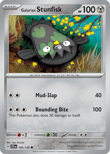 106/159 - Galarian Stunfisk - [Common]