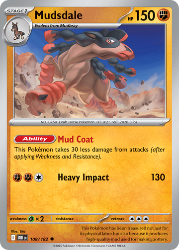 108/182 - Mudsdale - [Uncommon]