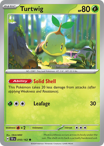 010/162 - Turtwig - [Common] - Reverse Holo