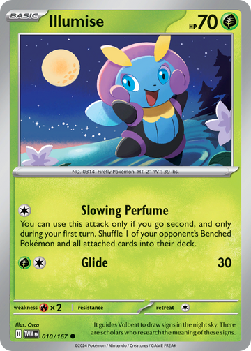 010/167 - Illumise - [Common] - Reverse Holo