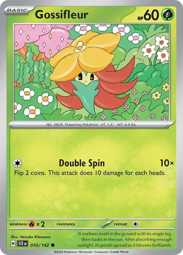 010/142 - Gossifleur - [Common] - Reverse Holo