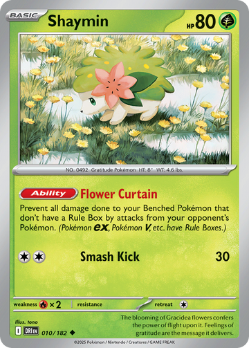 010/182 - Shaymin - [Uncommon] - Reverse Holo
