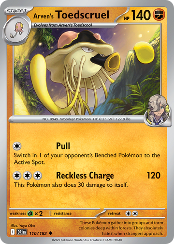 110/182 - Arven's Toedscruel - [Uncommon]