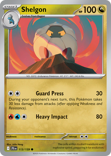113/159 - Shelgon - [Common]