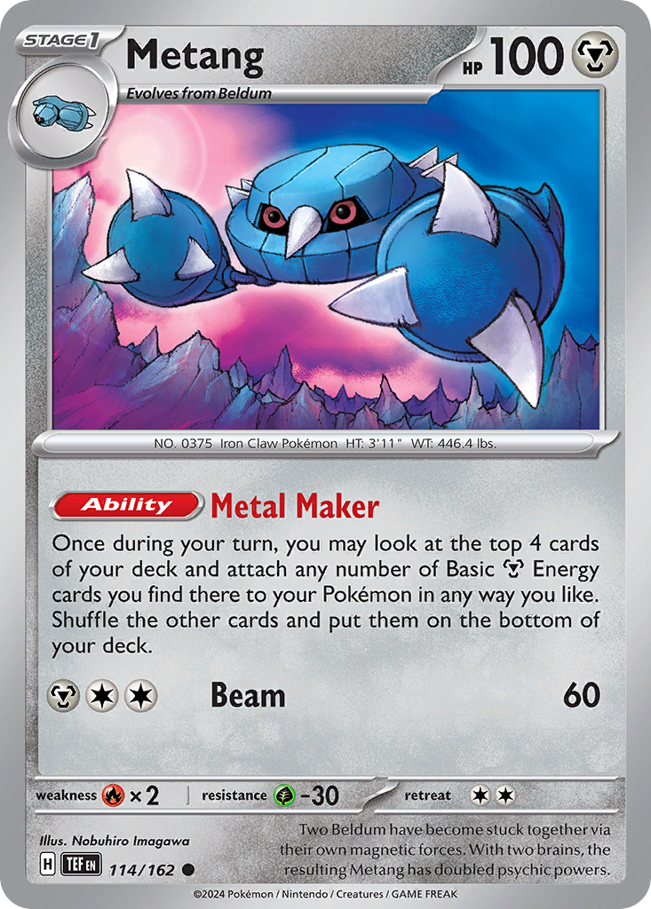 114/162 - Metang - [Common] - Reverse Holo