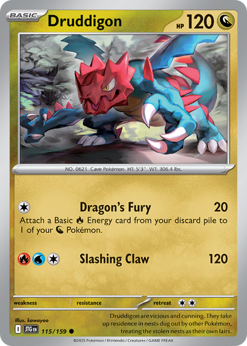 115/159 - Druddigon - [Common]