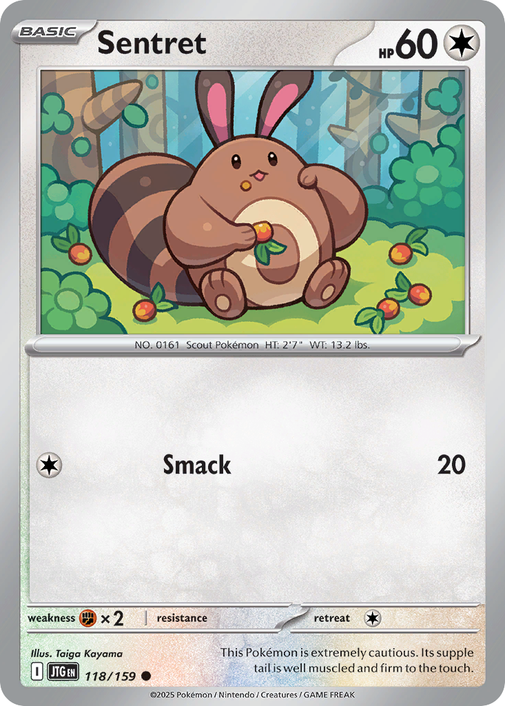 118/159 - Sentret - [Common] - Reverse Holo