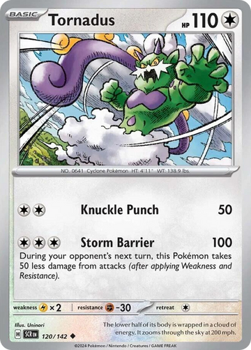 120/142 - Tornadus - [Uncommon]