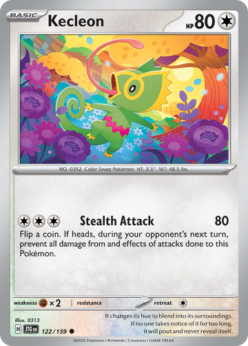 122/159 - Kecleon - [Common]