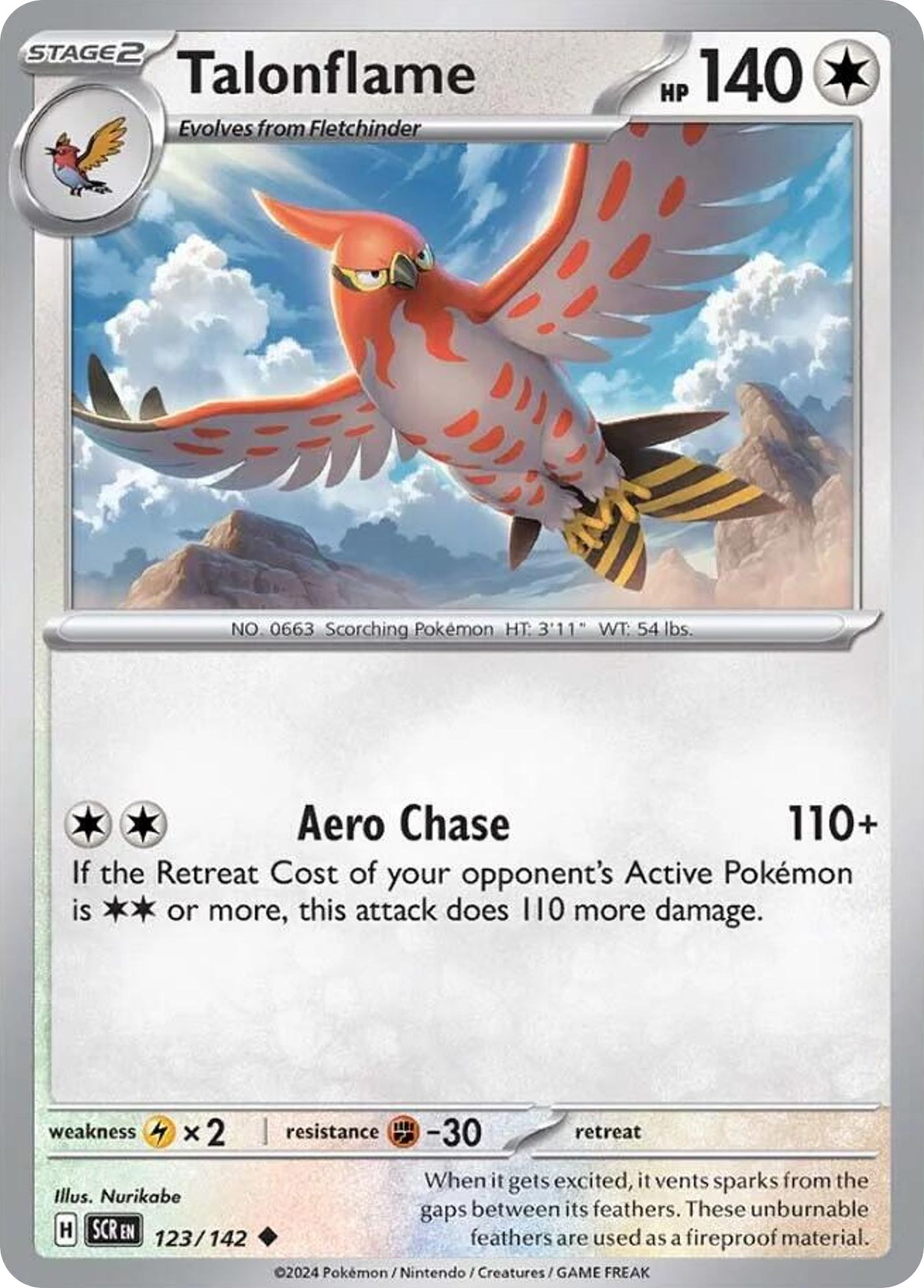 123/142 - Talonflame - [Uncommon]