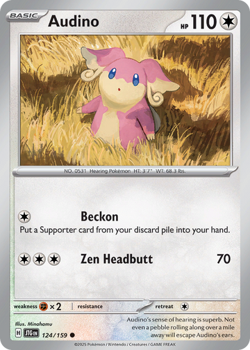 124/159 - Audino - [Common]