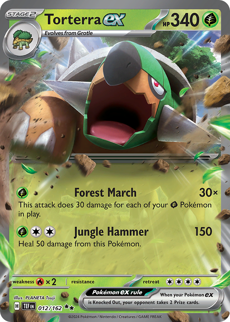 012/162 - Torterra ex - [Double Rare]