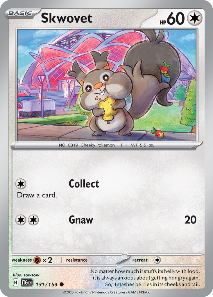 131/159 - Skwovet - [Common] - Reverse Holo
