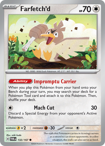 132/167 - Farfetch'd - [Common]