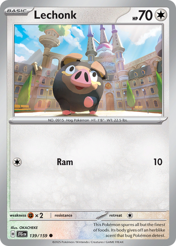 139/159 - Lechonk - [Common]