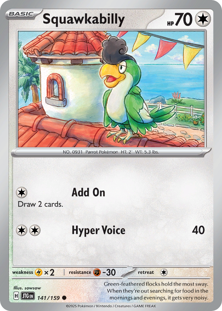 141/159 - Squawkabilly - [Common]