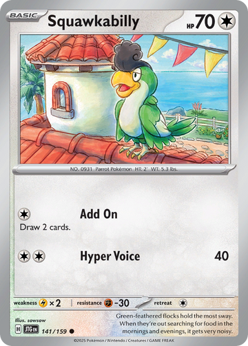 141/159 - Squawkabilly - [Common]