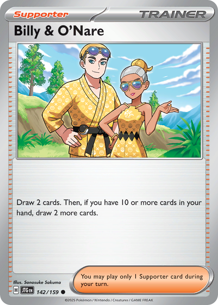 142/159 - Billy & O'Nare - [Common]
