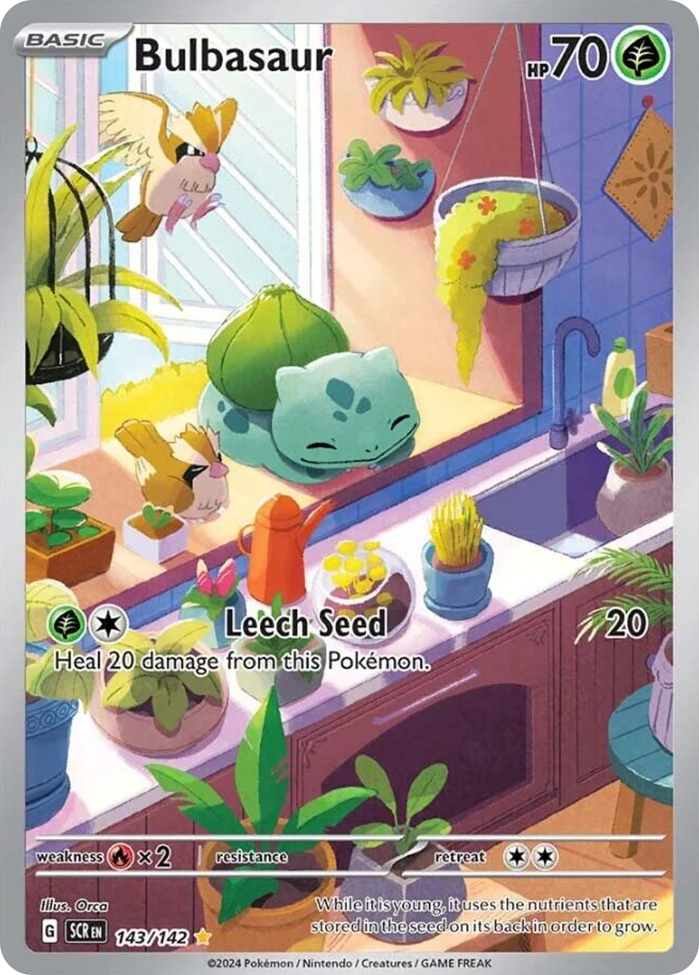 143/142 - Bulbasaur - [Illustration Rare]