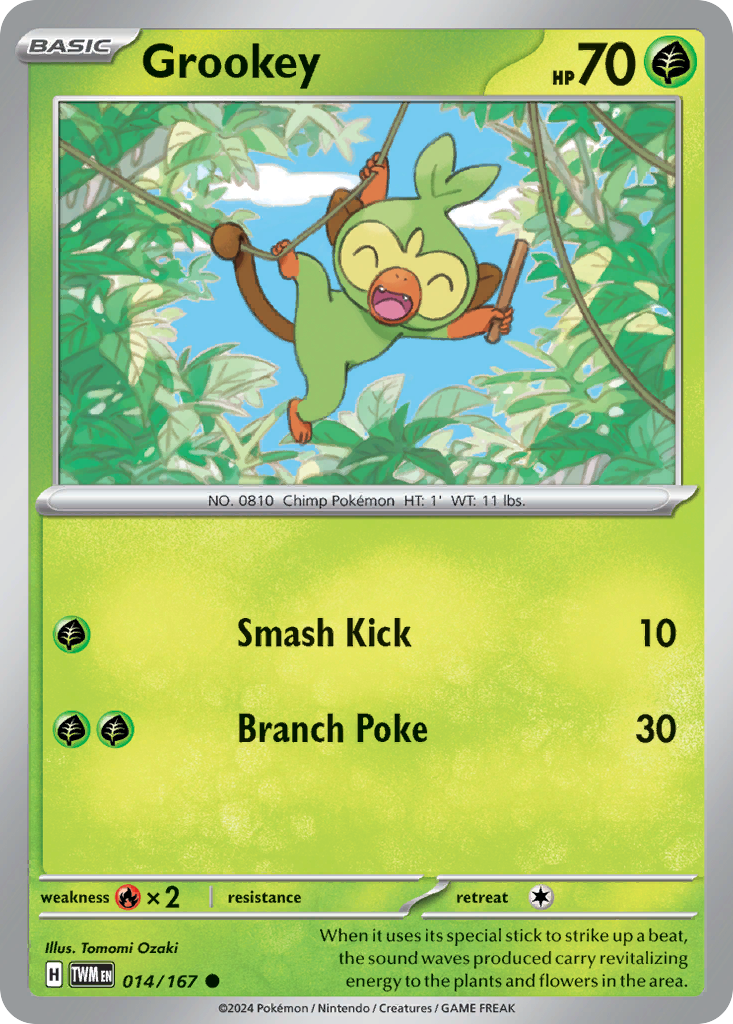 014/167 - Grookey - [Common] - Reverse Holo