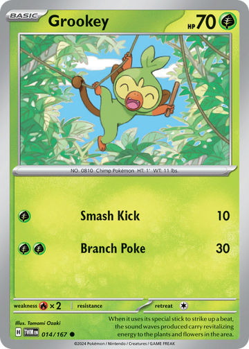 014/167 - Grookey - [Common] - Reverse Holo