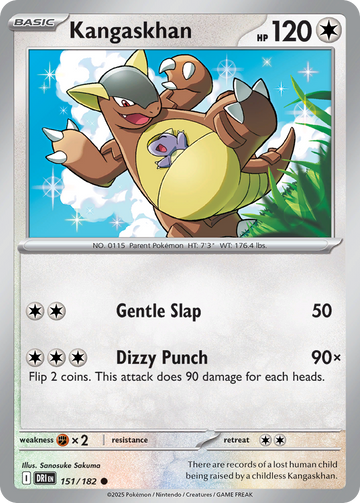151/182 - Kangaskhan - [Common]