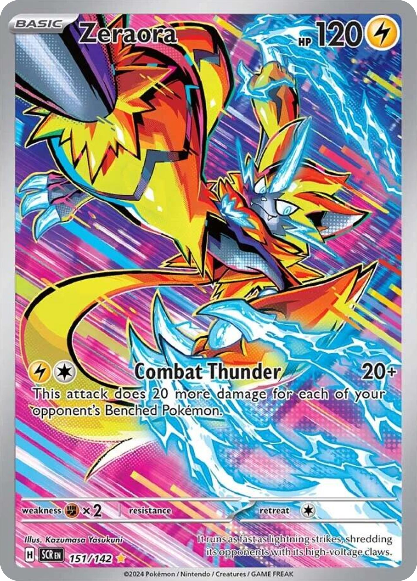 151/142 - Zeraora - [Illustration Rare]