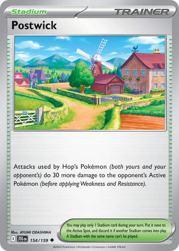 154/159 - Postwick - [Uncommon] - Reverse Holo