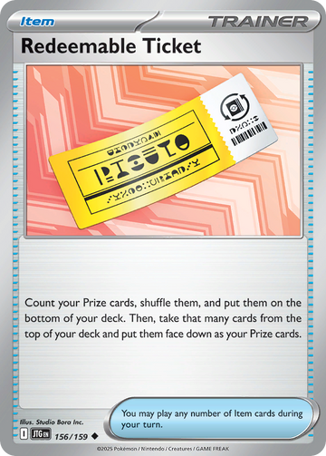 156/159 - Redeemable Ticket - [Uncommon]
