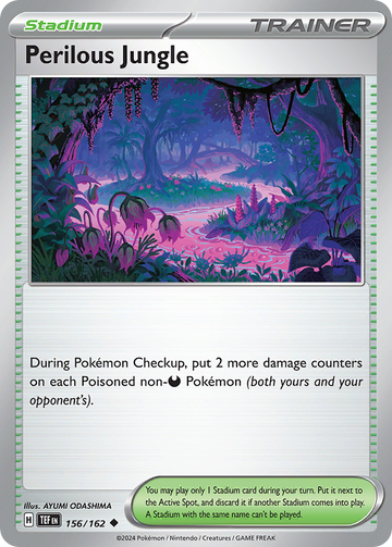 156/162 - Perilous Jungle - [Uncommon] - Reverse Holo