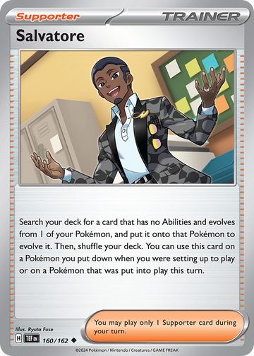 160/162 - Salvatore - [Uncommon] - Reverse Holo