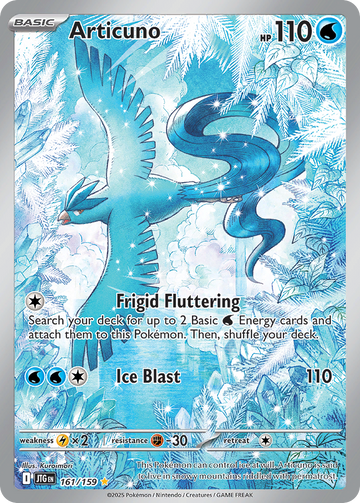 161/159 - Articuno - [Illustration Rare]