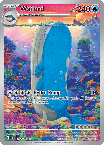 162/159 - Wailord - [Illustration Rare]