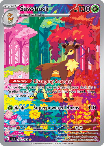 166/162 - Sawsbuck - [Illustration Rare]