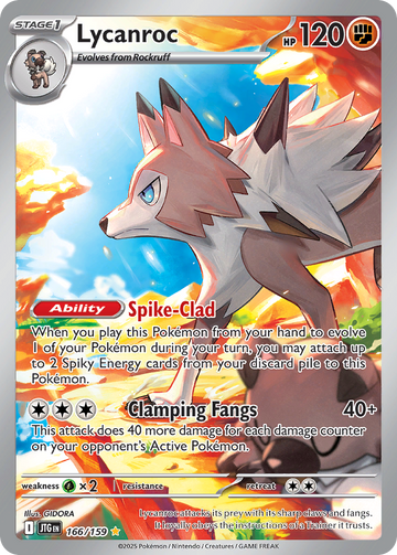 166/159 - Lycanroc - [Illustration Rare]