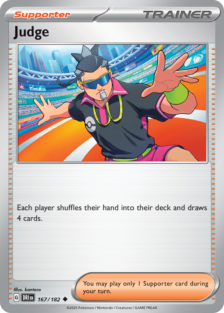 Losse Pokemonkaart 167/182 - Judge - Destined Rivals - [Uncommon]
