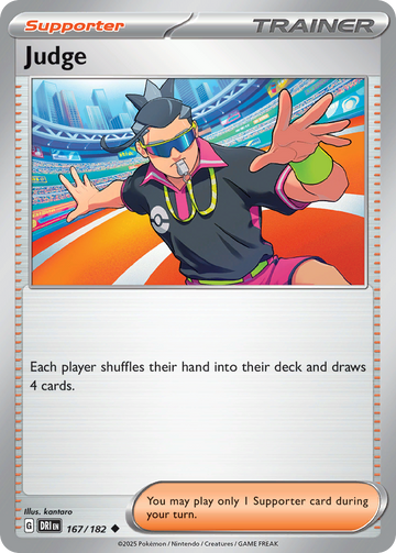 Losse Pokemonkaart 167/182 - Judge - Destined Rivals - [Uncommon]