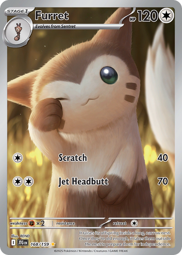 168/159 - Furret - [Illustration Rare]