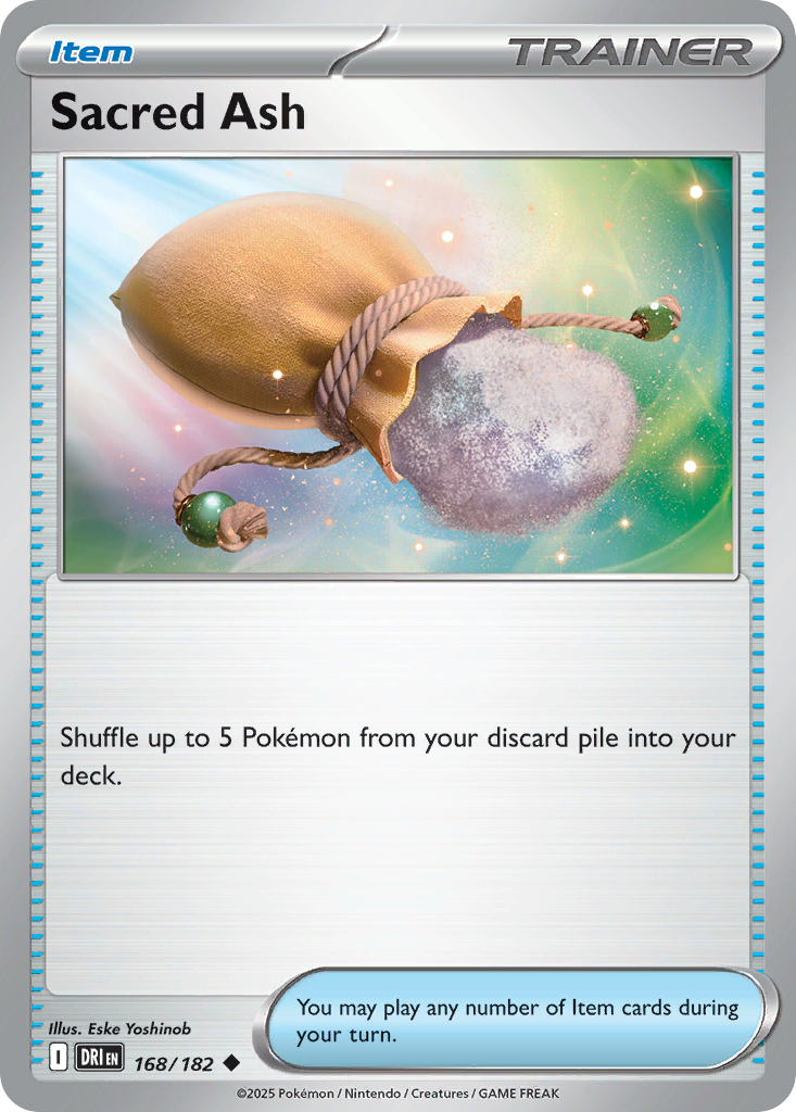 Losse Pokemonkaart 168/182 - Sacred Ash - Destined Rivals - [Uncommon] - Reverse Holo