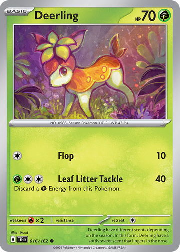 016/162 - Deerling - [Common] - Reverse Holo