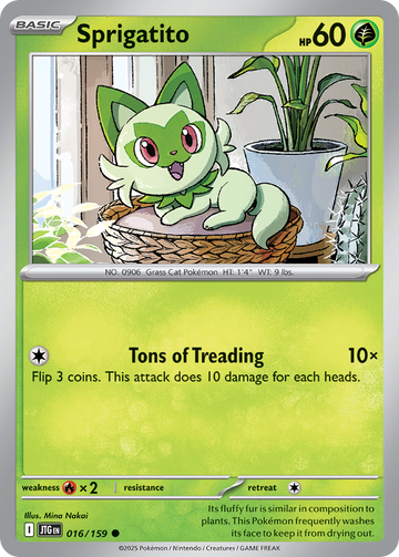 016/159 - Sprigatito - [Common]