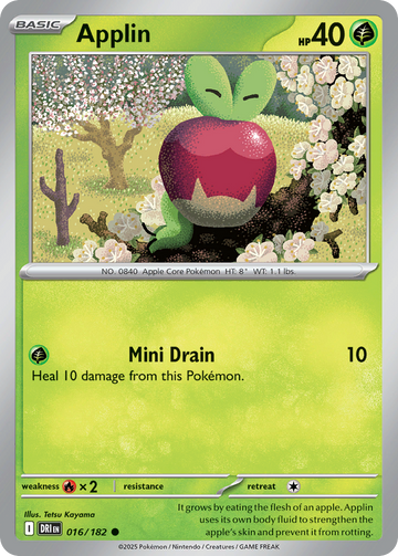 016/182 - Applin - [Common] - Reverse Holo