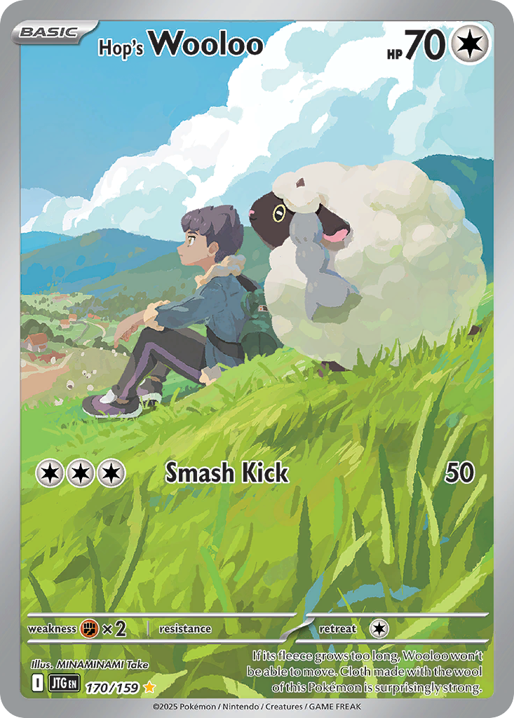 170/159 - Hop's Wooloo - [Illustration Rare]