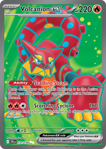 171/159 - Volcanion ex - [Ultra Rare]