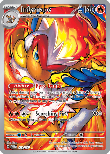 173/167 - Infernape - [Illustration Rare]