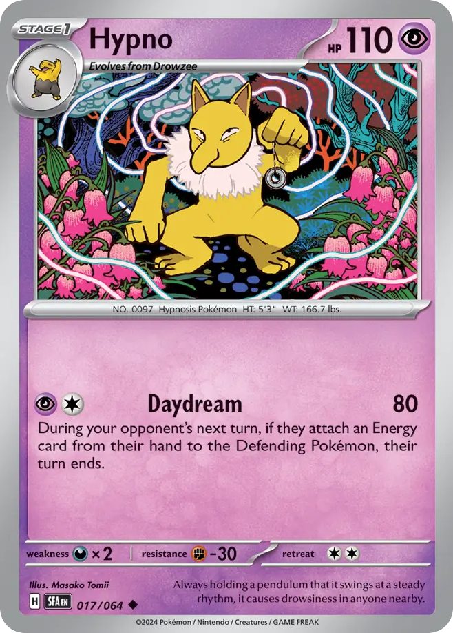 017/064 - Hypno - [Uncommon] - Reverse Holo