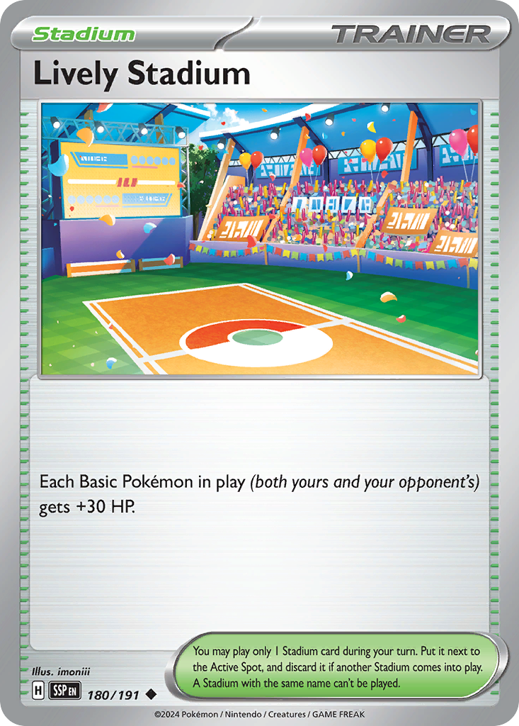 180/191 - Lively Stadium - [Uncommon] - Reverse Holo