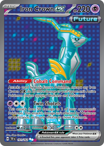 191/162 - Iron Crown ex - [Ultra Rare]